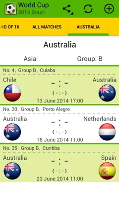 World Cup 2014 Brazil android App screenshot 2